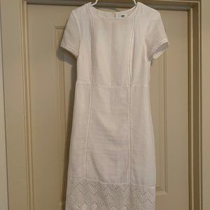 Old Navy White Cotton Dress